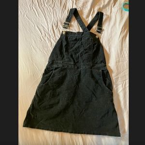 American Eagle Black Corduroy Jumper